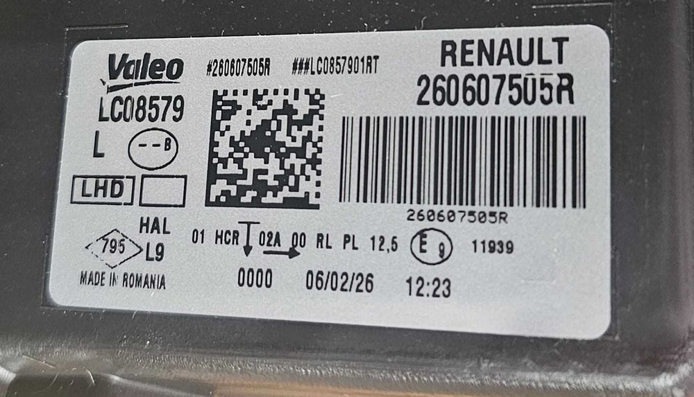 Otica Esquerda Renault Megane IV | 139281