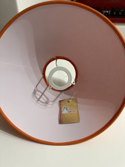 Abajour Laranja pequeno