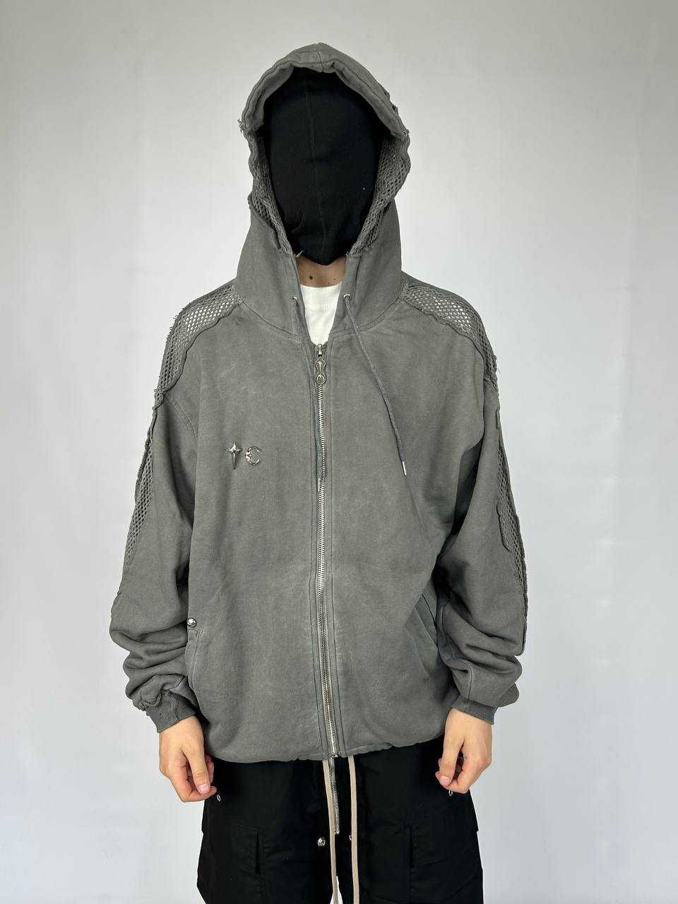 SHEER AIRY ZIP HOODIE サイズ2 CLANE SHEER AIRY ZIP HOODIE - メルカリ