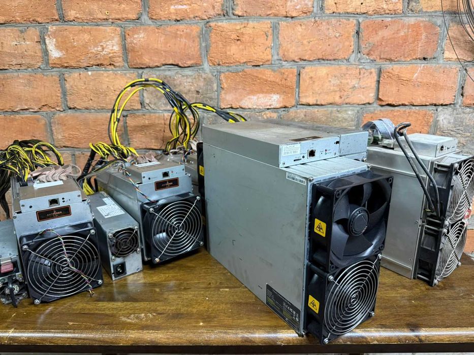 Продам ASIC майнери Bitmain Antminer S19/S19 88T/T19/S9/S10/L3++