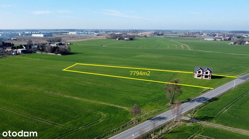7794 m² pod inwestycję + dom