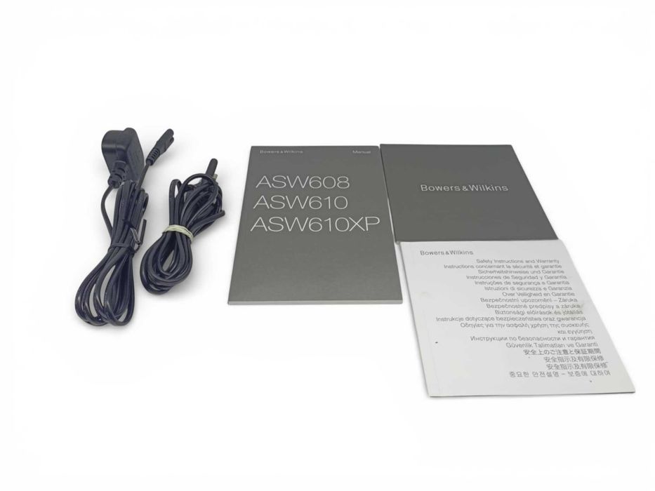 subwoofer bowers wilkins asw608 stan bardzo dobry