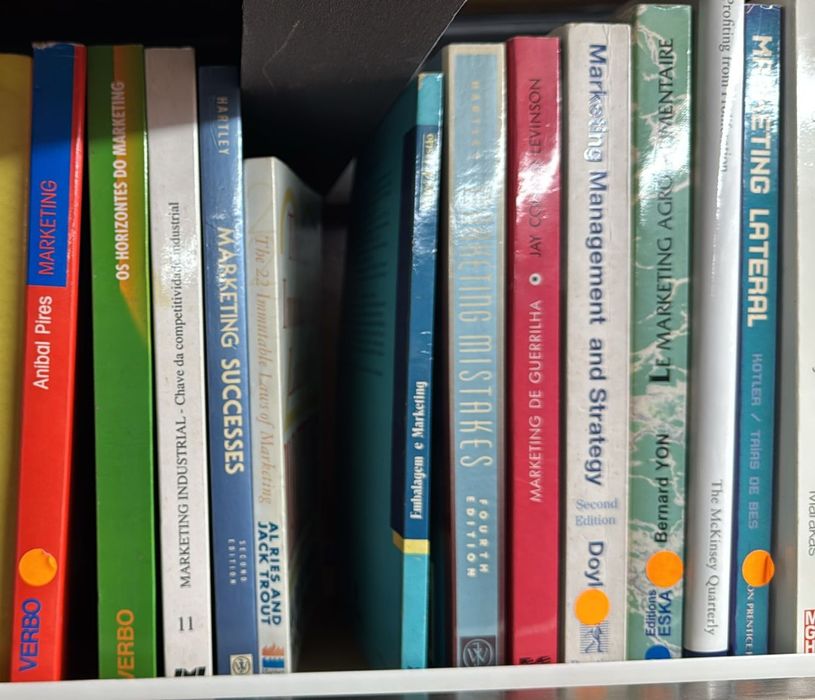 Marketing vários livros