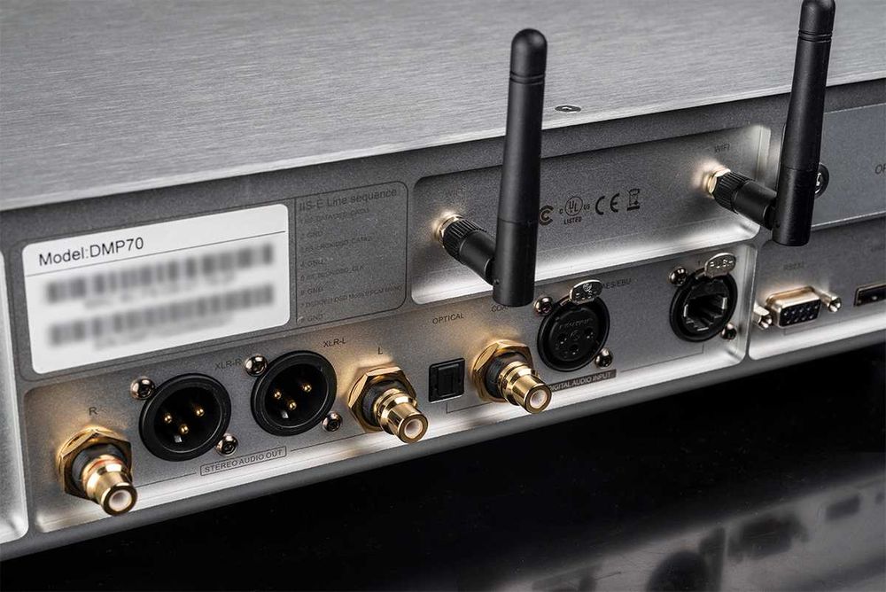 Hi-End цифровой аудиоплеер, ЦАП, стример DMP70 (ES9038PRO).