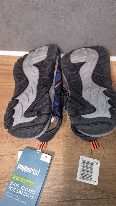 Buty dziecięce 33– sandały zakryte Pepperts!