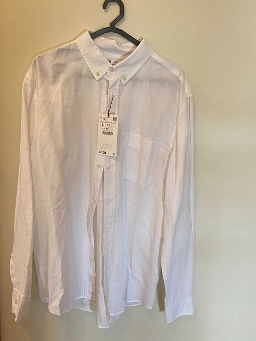 Camisa Homem Zara Nova Tam L