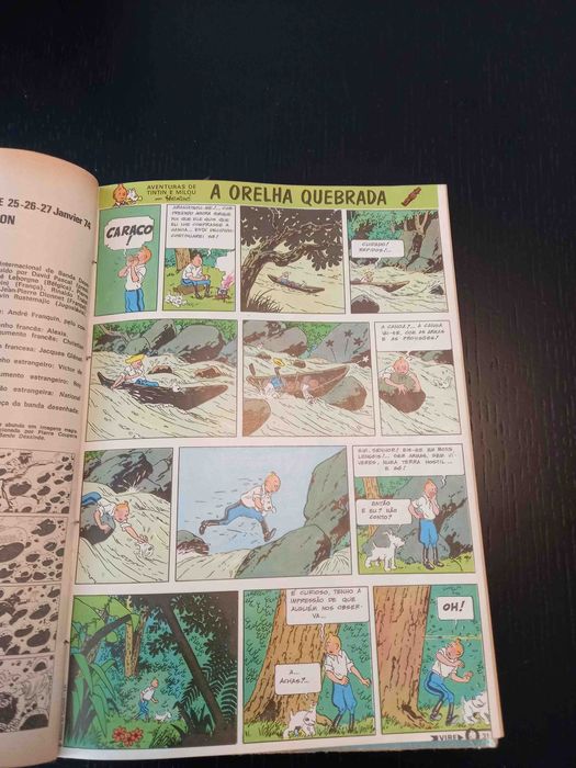 Tintin - Revistas em volumes encadernados - 12 - Ano 6 - 2º vol.