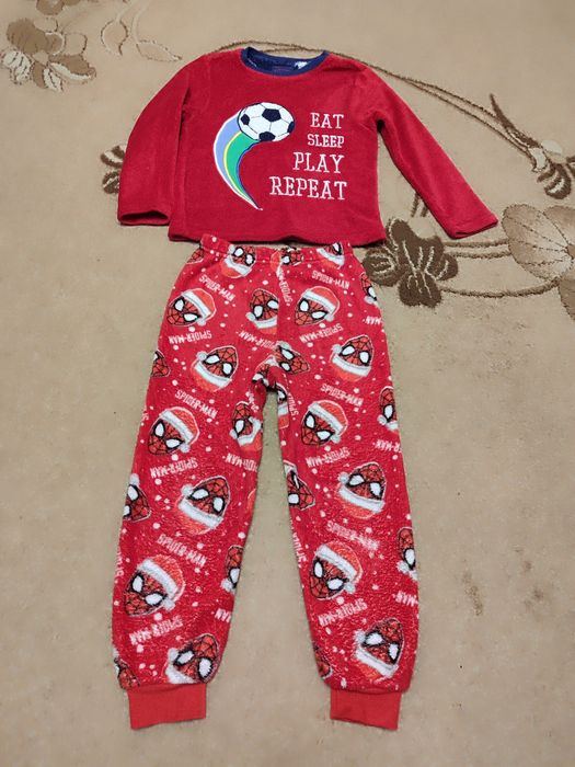 Тёплая пижама на мальчика