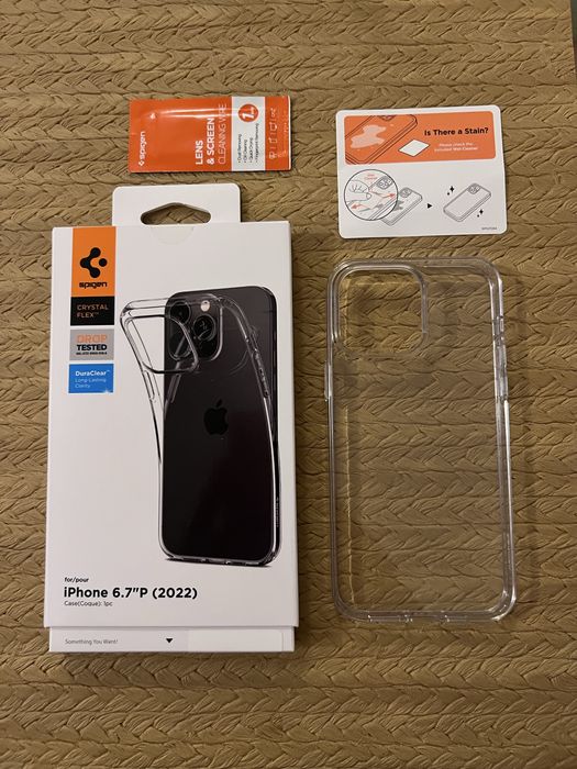 Etui Oryginał Spigen do iPhone 14-15 Pro Max transparentne! Nowe!