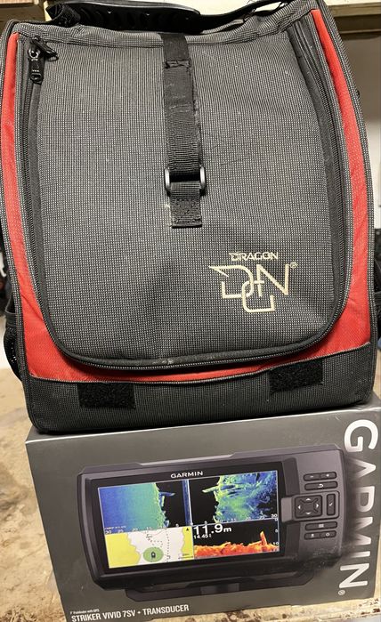 Garmin Striker Vivid 7sv + przetwornik GT52HW‑TM – komplet 1600 zł.