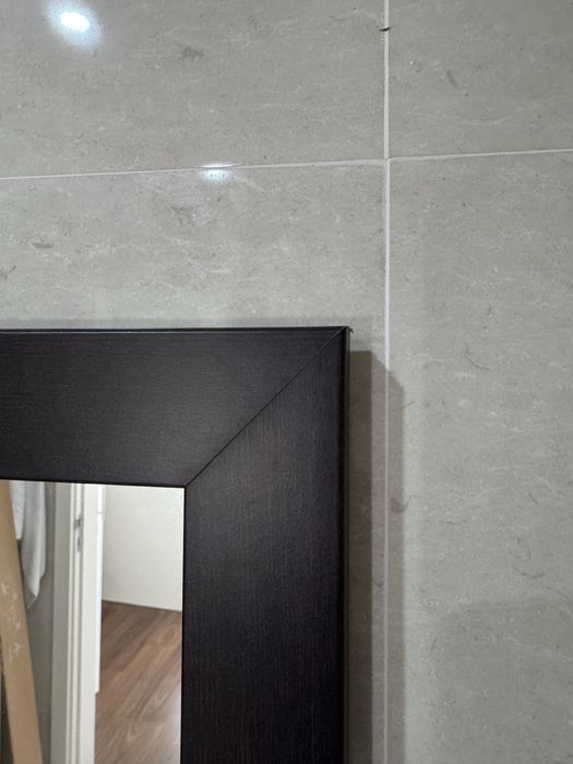 3 espelhos decorativos wengue