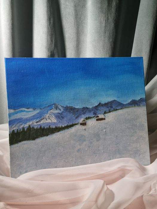 Tatry na horyzoncie obraz akrylowy