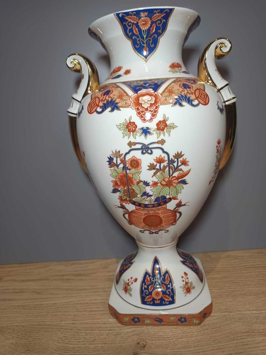 Jarrão em Porcelana Panda – Estilo Imari Oriental