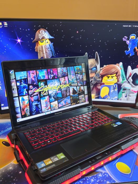Ігровий ноутбук Lenovo / Дві відеокарти GT650 / Core i7 + SSD