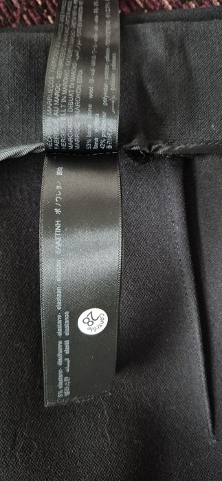 Spódnica Massimo Dutti, wełna, rozm 36,czarna, krótka