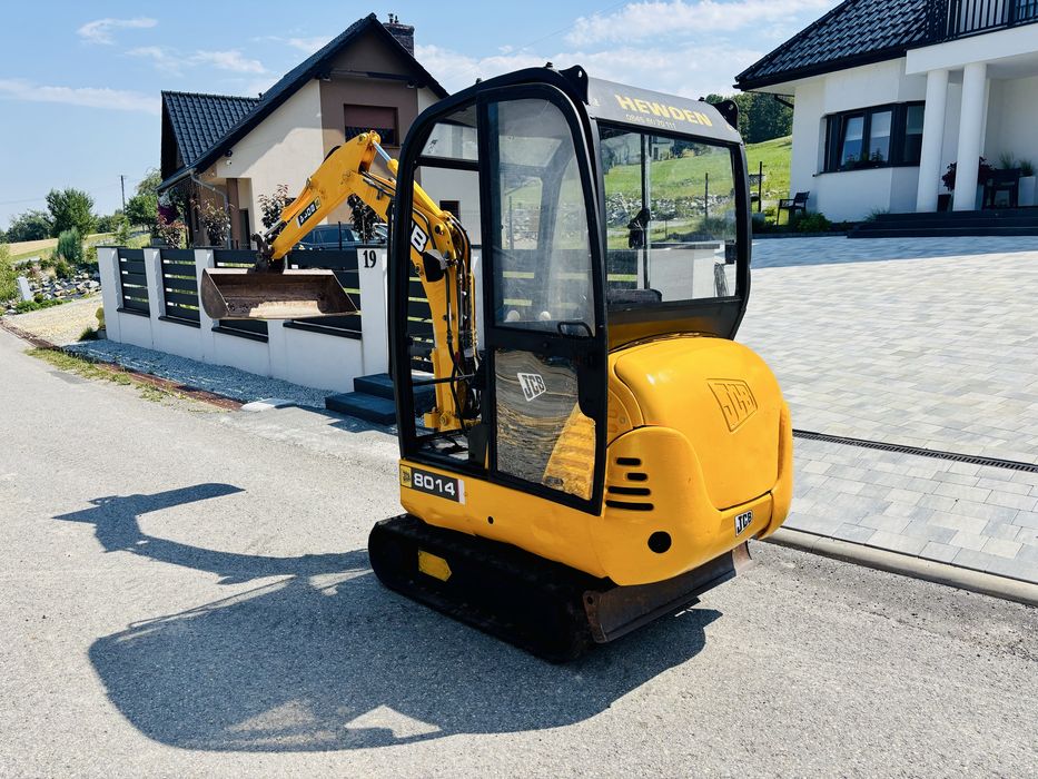 Mini koparka JCB 8014! 3 lyzki!