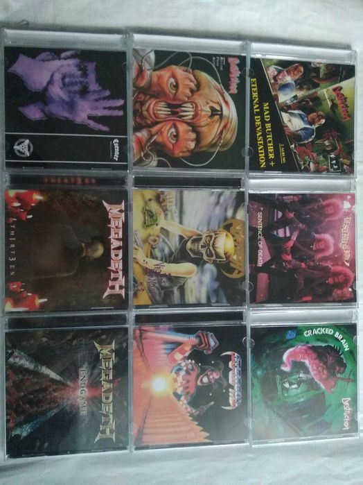 Slayer/Annihilator/Over Kill/Destruction/сд диски.