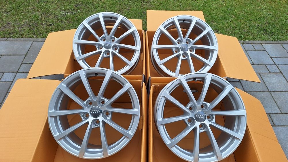 Nowe Oryginalne Alufelgi 5x112 R17 Audi A3 A4 A6 Skoda Octavia Vw