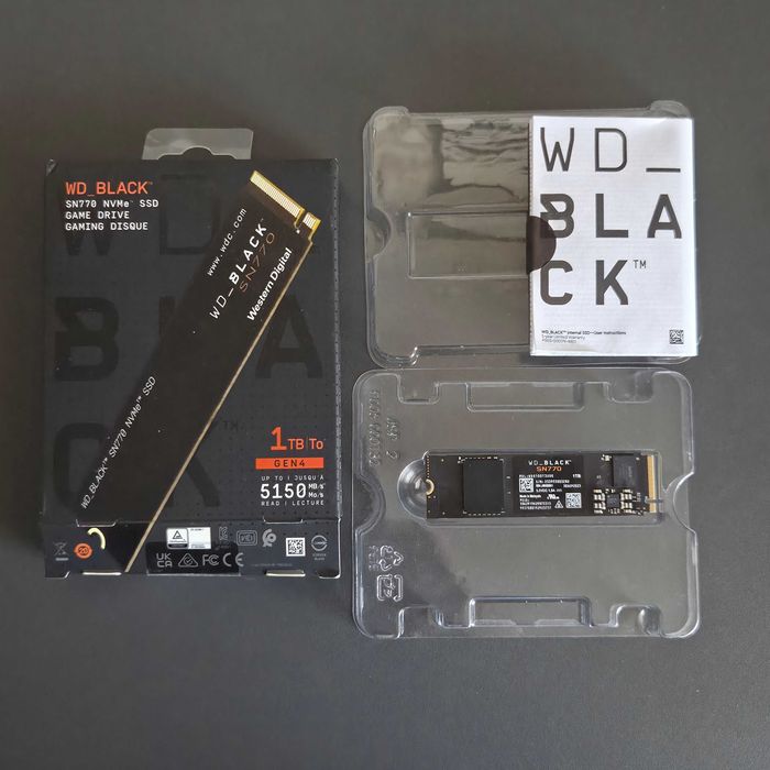 SSD M.2 WD Black SN770 1TB