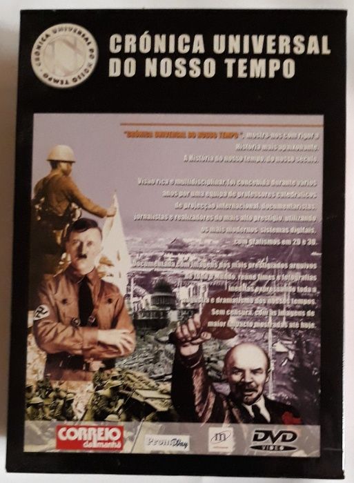 6 DVD's - Crónica Universal do nosso tempo