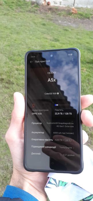Продам Oppo a5x android 15