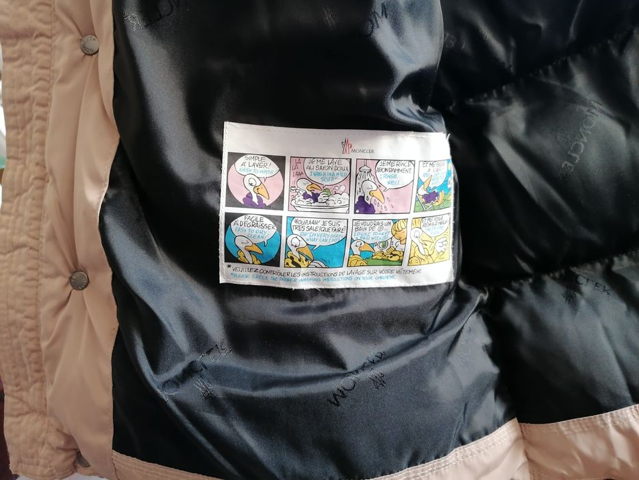 Kurtka puchowa Moncler mega ciepła