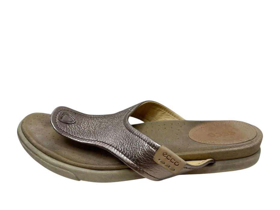 Japonki skorzane Ecco, rozmiar 40