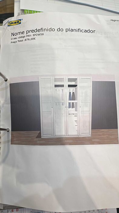 Roupeiro Ikea Branco