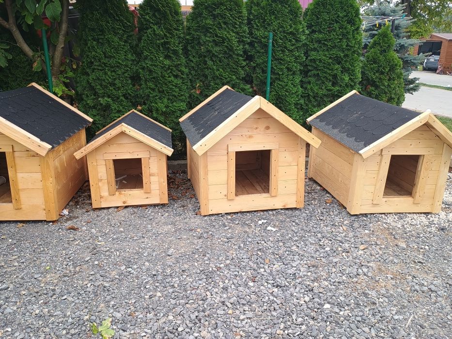 Budy ocieplane  dla psów