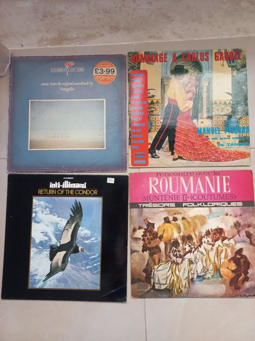 11x Lps discos em vinil onda choc