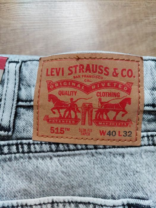 NOWE Jeansy Levi's Premium 515 Slim Taper