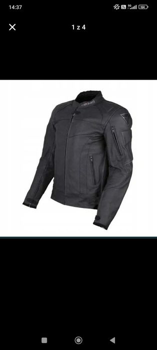 Kurtka modeka hawking 2 skórzana