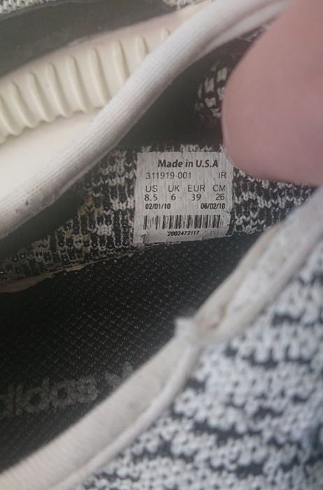 Кроссовки adidas yeezy boost из сша .
