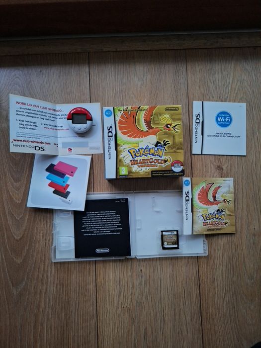 Pokemon HeartGold prawie komplet Big Box