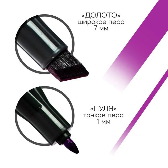 Набір маркерів 80 шт, двосторонні.