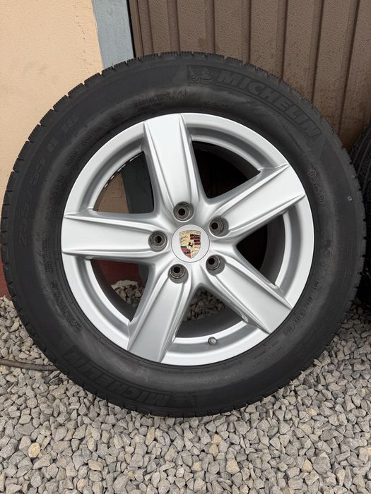 Koła aluminiowe 18” 5x130 Porsche 255/55/55 Cayenne Q7 Touareg TPMS