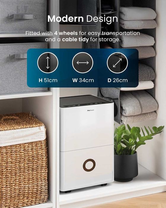 Pro Breeze Osuszacz powietrza 30 l w 24 h