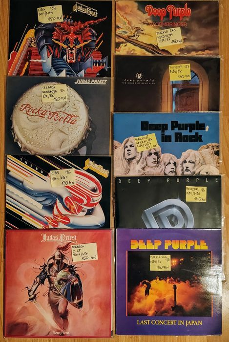 Płyty winylowe klasyka Hard Rocka