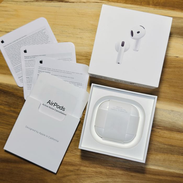 AirPods 4 ANC NOWE Słuchawki Bluetooth Redukcja Szumów - do iPhone