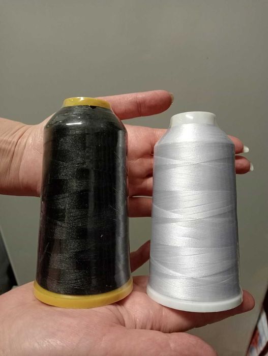 Нитка вишивальна поліестрова  120D\2, 5000м. Нитки.