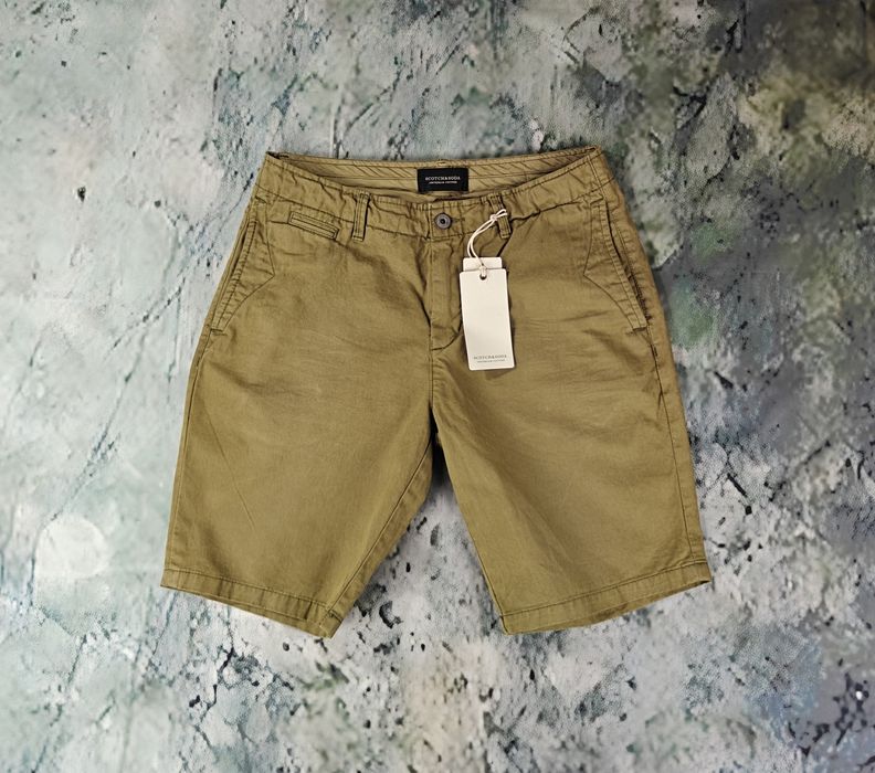 Premium Szorty Chinosy męskie Scotch & Soda Amsterdam S / Nowe, khaki