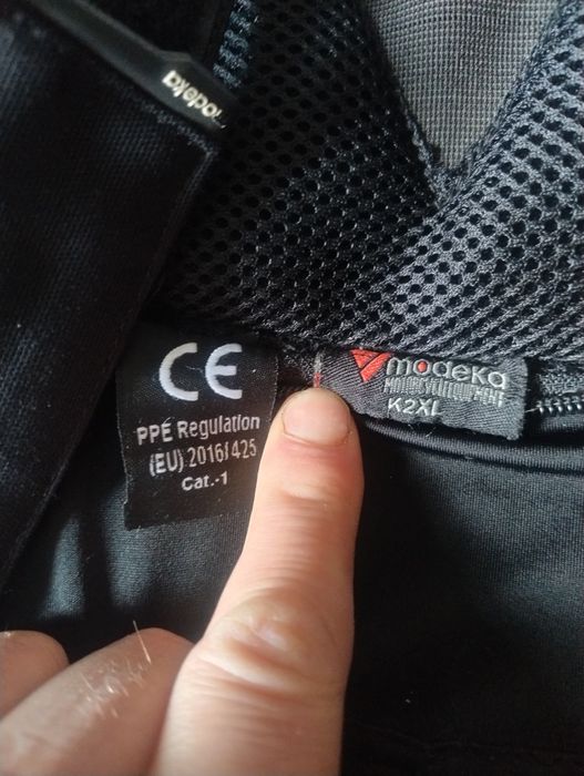 Spodnie motocyklowe Modeka Chekker K2XL