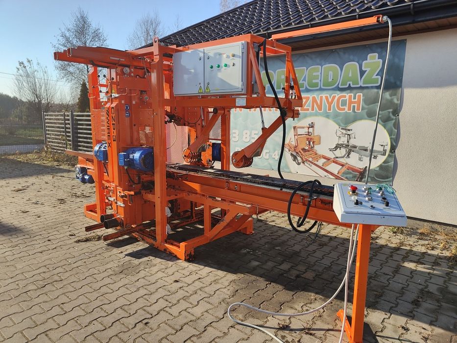 Trak taśmowy 3 głowice pilarka taśmowa wielopiła