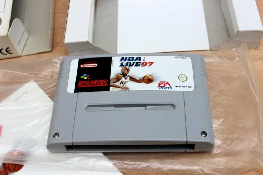 NBA Live 97 Mitch Richmond Super Nintendo
