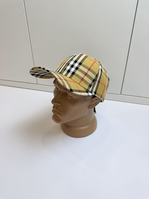 Burberry кепка / бейсболка бьорбері барбери барбері в клітку cap