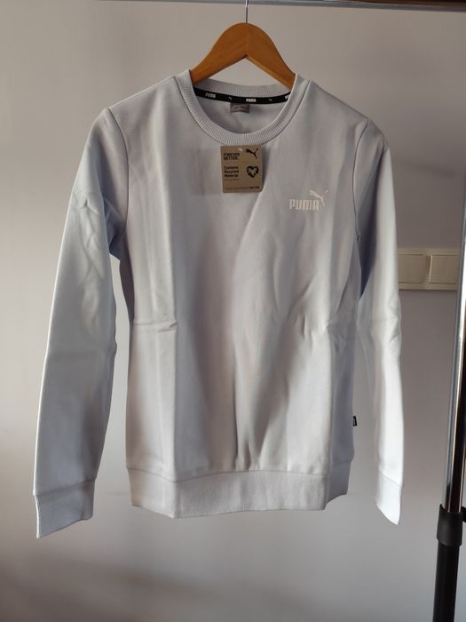 Puma S bluza damska z małym logo arctic ice
