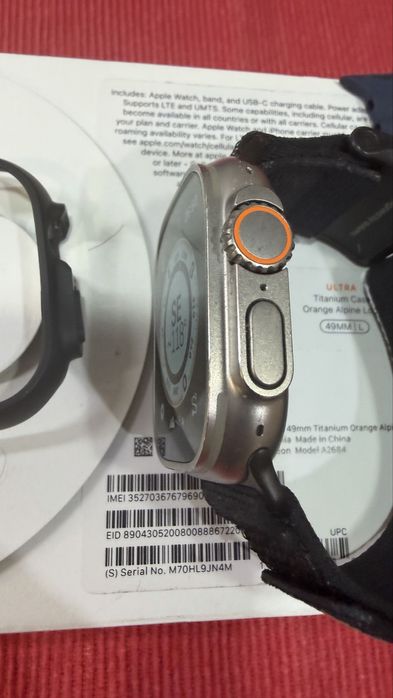 Apple watch ultra (1) como novo