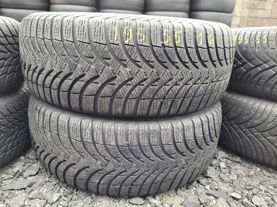 WYSYŁKA  2 Opony Zimowe 195 55 r16 Michelin Alpin A4