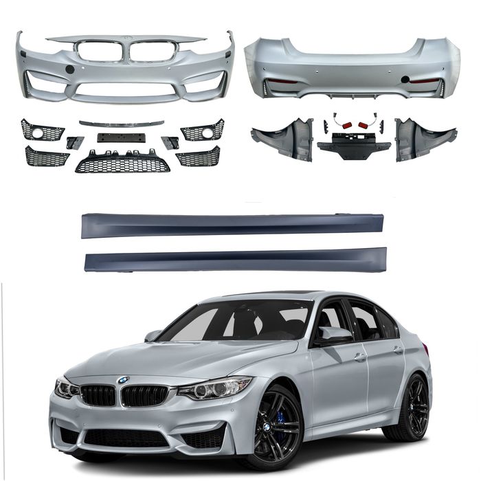 Обвес бампер перед задний пороги  M3 стиль BMW F30 2012-2018