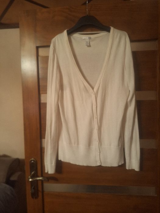 Sweterek damski H&M,83%bawełna,rozm.L stan bardzo dobry.